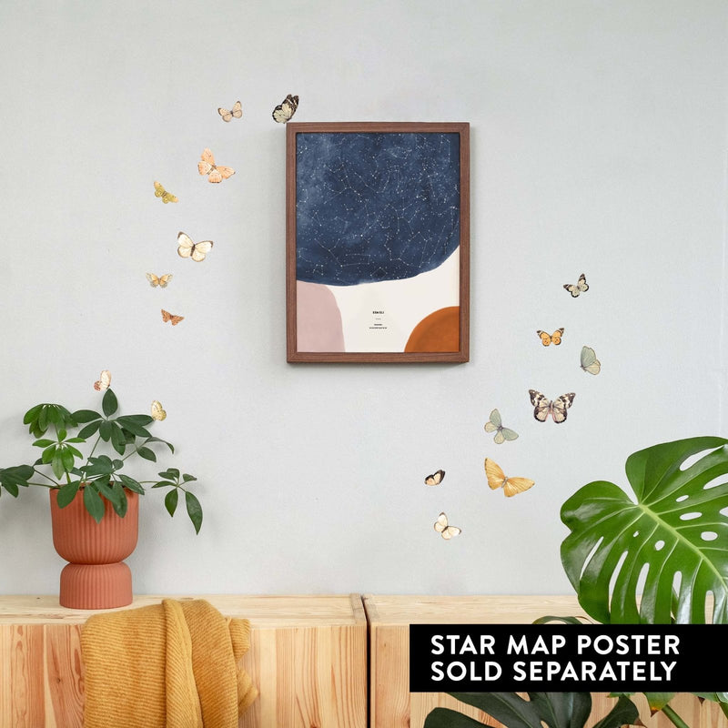 Butterflies Vintage Wall Stickers - Made of Sundays