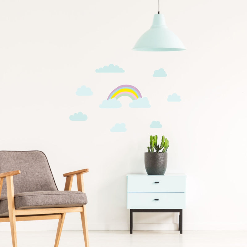 Cake Medium Rainbow Wall Stickers, wall decals by Made of Sundays