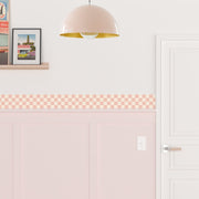 Checkerboard Wallpaper Border - Peel & Stick Wallpapers by Made of Sundays