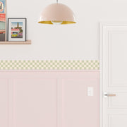 Checkerboard Wallpaper Border - Peel & Stick Wallpapers by Made of Sundays
