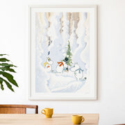 Christmas in the Moomin Valley Poster - Made of Sundays