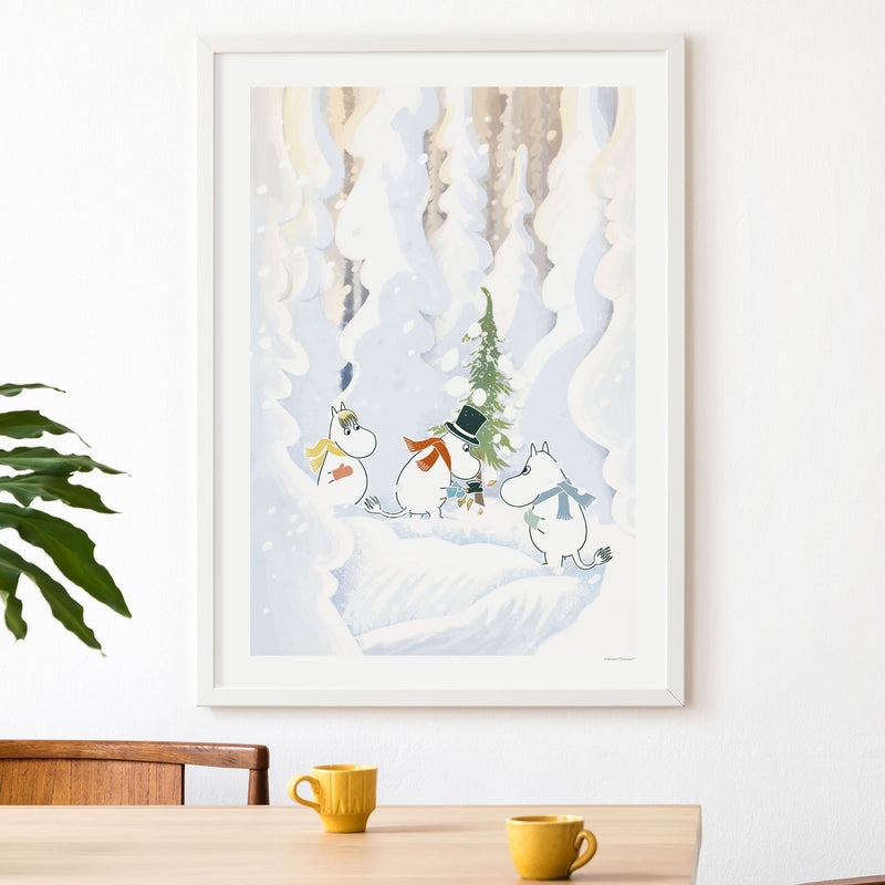 Christmas in the Moomin Valley Poster - Made of Sundays
