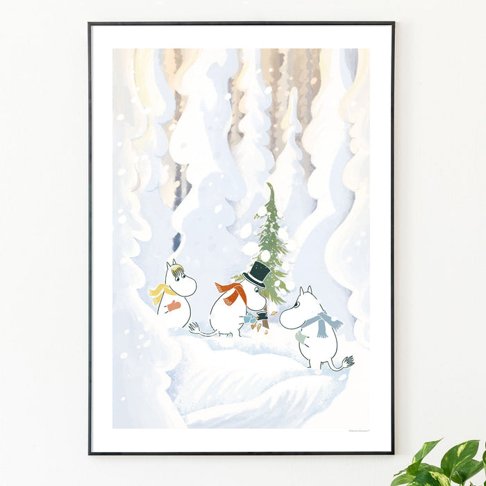 Christmas in the Moomin Valley Poster - Made of Sundays