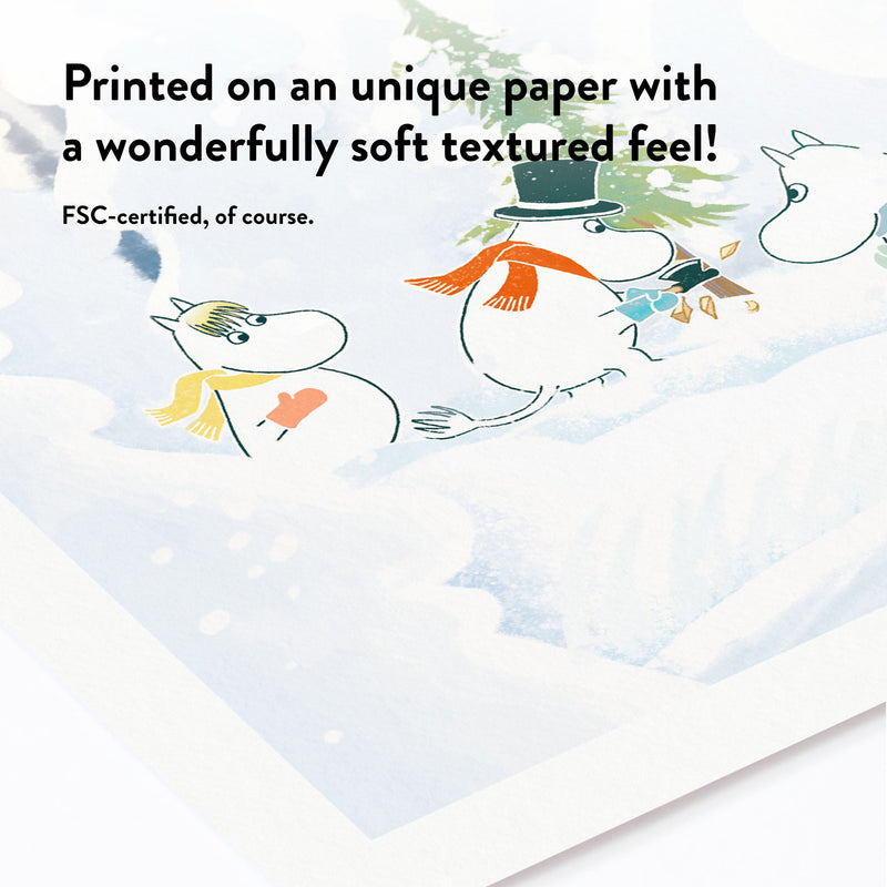 Christmas in the Moomin Valley Poster - Made of Sundays