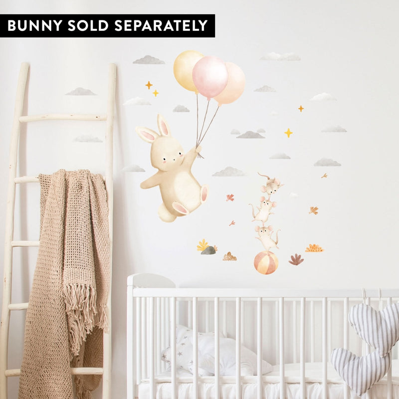 Autocollants Muraux Souris de Cirque