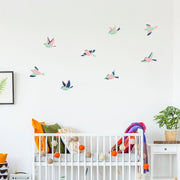 Coloful Forest Birds Wall Stickers, wall decals by Made of Sundays