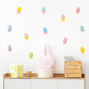 Colorful Popsicle Wall Stickers, wall decals by Made of Sundays