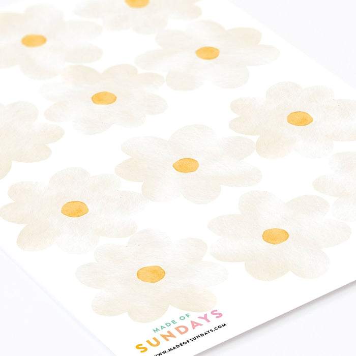 Stickers muraux fleurs de marguerite