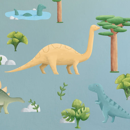 Décalcomanie murale de dinosaure pour enfants, décalcomanie murale Jurassic  World, autocollants muraux de dinosaures, décalcomanie murale de chambre  denfants, décor de pépinière Dino, autocollants Dino -  France