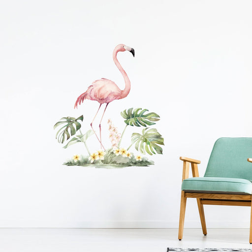 Sticker mural - Liane avec oiseaux