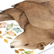 Forest Friends Brown Bear Wall Sticker, wall decals by Made of Sundays