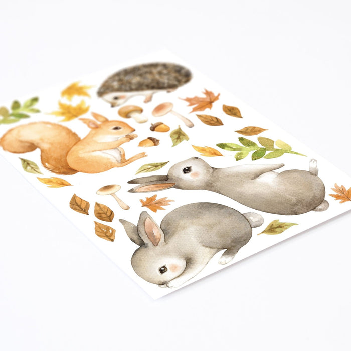 Forest Friends Small Animals Wall Stickers, wall decals by Made of Sundays