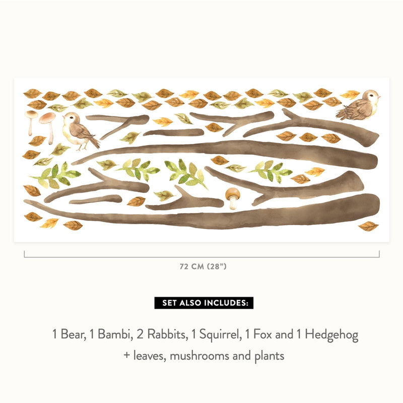 Forest Friends Theme Pack, wall decals by Made of Sundays
