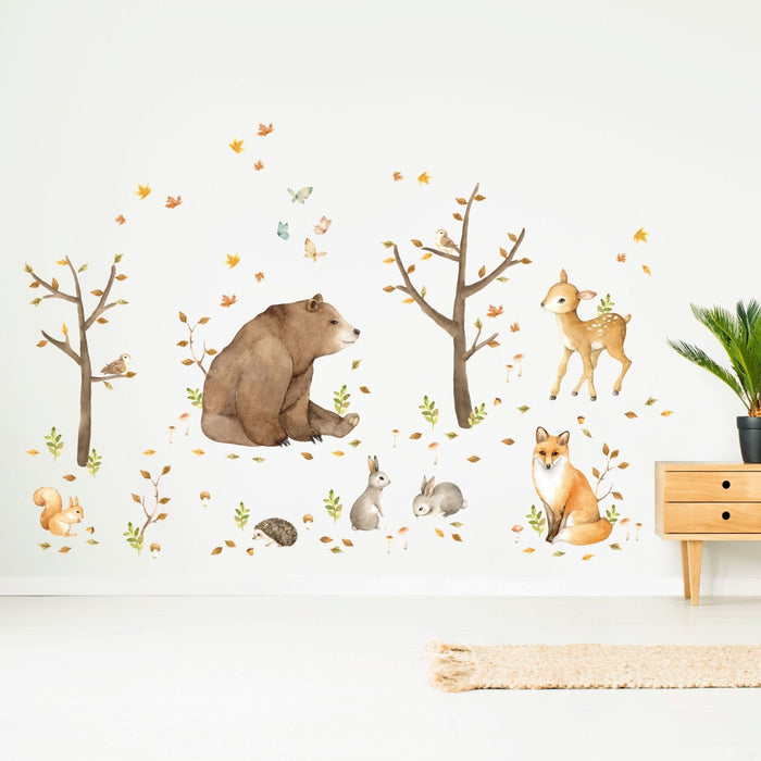 Forest Friends Theme Pack, wall decals by Made of Sundays