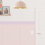 Grid Wallpaper Border - Peel & Stick Wallpapers by Made of Sundays