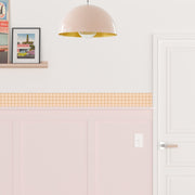 Grid Wallpaper Border - Peel & Stick Wallpapers by Made of Sundays