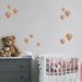 Watercolour Hot Air Balloon Wall Stickers, wall decals by Made of Sundays