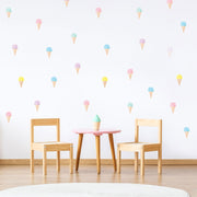 Ice Cream Cones Wall Stickers, wall decals by Made of Sundays