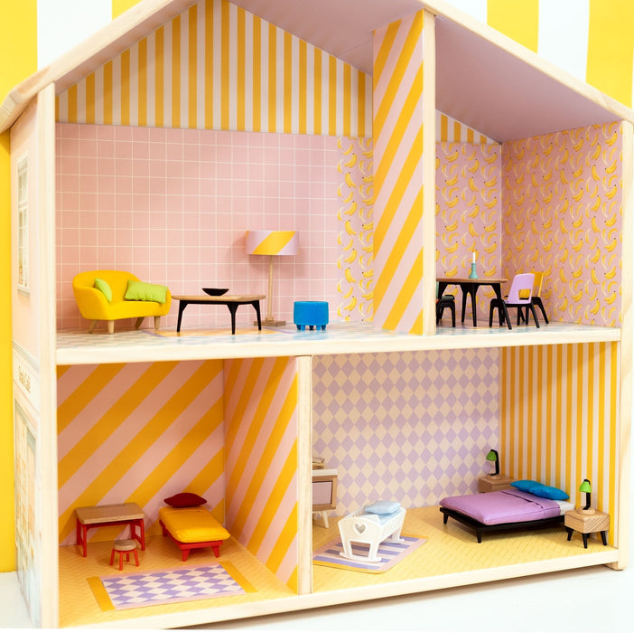Ikea Flisat Colourful Dollhouse Wallpaper - Made of Sundays