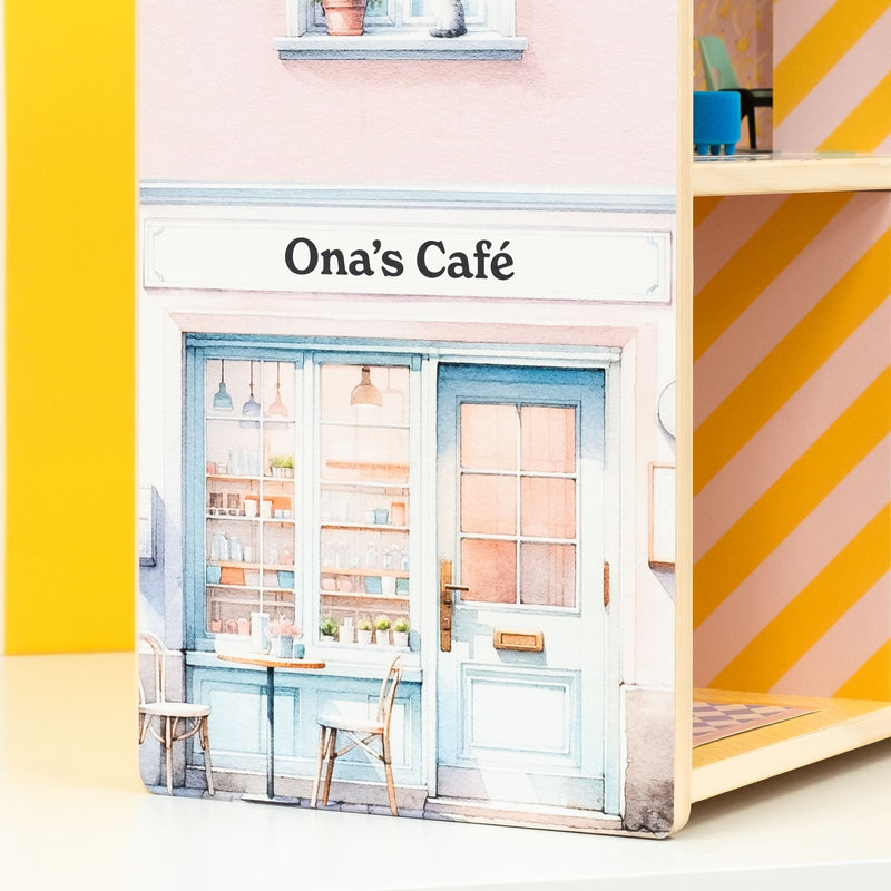 Ikea Flisat Dollhouse Cafe & Candy Shop Stickers - Made of Sundays