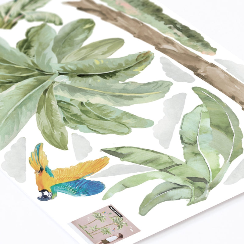 Jungle Palm Trees Wall Stickers - Made of Sundays