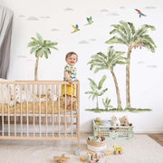 Jungle Palm Trees Wall Stickers - Made of Sundays