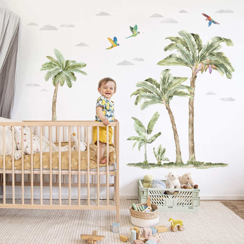 Jungle Palm Trees Wall Stickers - Made of Sundays
