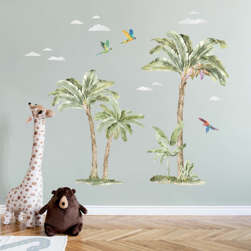 Jungle Palm Trees Wall Stickers - Made of Sundays