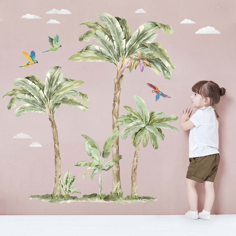 Jungle Palm Trees Wall Stickers - Made of Sundays
