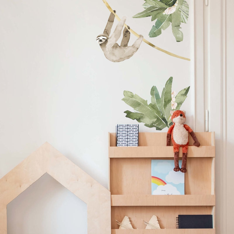 Autocollant mural Paresseux de la jungle