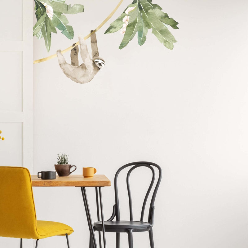 Autocollant mural Paresseux de la jungle