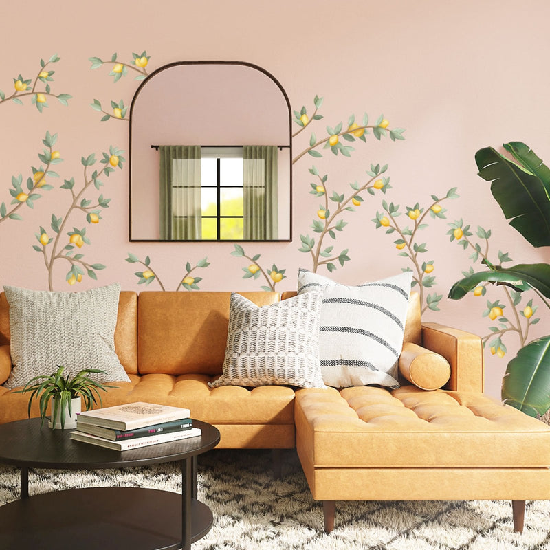 Lemon Branches Wall Stickers - Made of Sundays