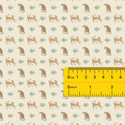 Leopards and Plants Dollhouse Wallpaper - Dollhouse Wallpapers by Made of Sundays