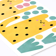 Leoparty Leopards and Plants Wall Stickers - Made of Sundays