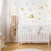Magic Forest Hedgehog Theme Pack, wall decals by Made of Sundays