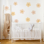 Minimalist Big Daisy Flowers Wall Stickers - Made of Sundays