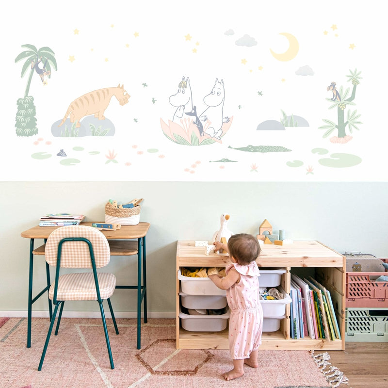 Moomin Jungle Adventure Wall Stickers