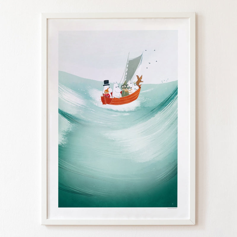 Moomins and the Sea Poster