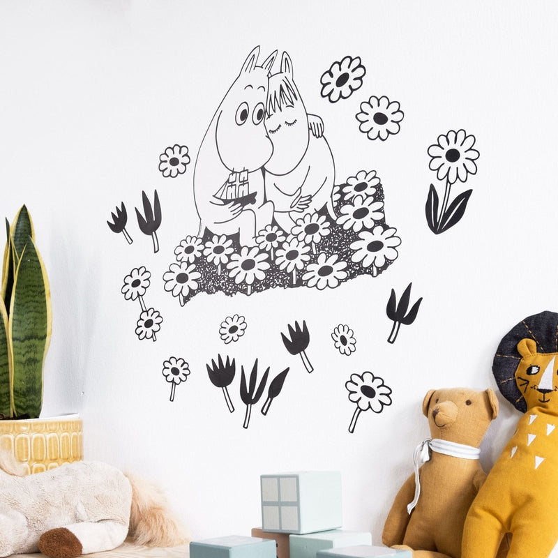 Moomintroll and Snorkmaiden Wall Sticker