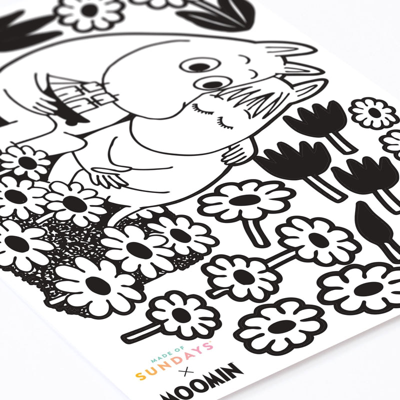 Moomintroll and Snorkmaiden Wall Sticker