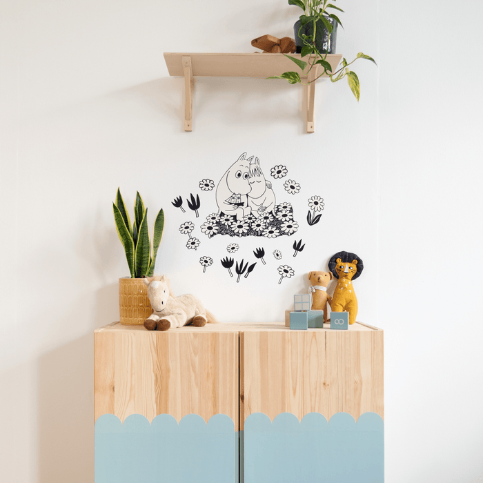 Moomintroll and Snorkmaiden Wall Sticker