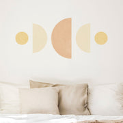 Moon Phases Abstract Wall Stickers, wall decals by Made of Sundays