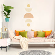 Moon Phases Abstract Wall Stickers, wall decals by Made of Sundays
