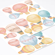Night Sky Moon & Balloons Wall Sticker Theme Pack - Wallpaper Stickers by Made of Sundays
