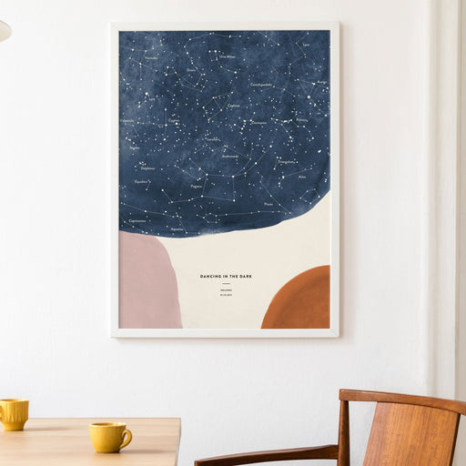Night Sky Star Map, Shapes, wall decals by Made of Sundays