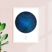 Night Sky Star Map, Space, wall decals by Made of Sundays