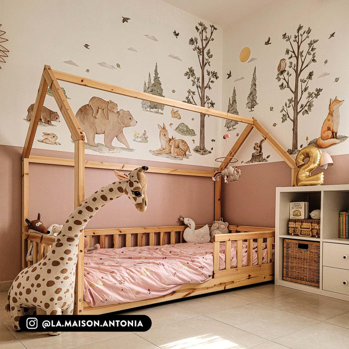 Nordic Forest Animals and Trees Wall Stickers - Made of Sundays
