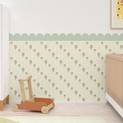 Palms and Stars Wallpaper - Peel & Stick Wallpapers by Made of Sundays