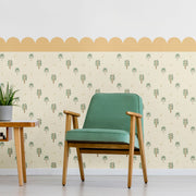 Palms and Stars Wallpaper - Peel & Stick Wallpapers by Made of Sundays