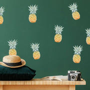 Pineapple Wall Stickers, wall decals by Made of Sundays